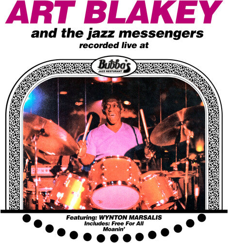 (PRE-ORDER) Art Blakey And The Jazz Messengers-Live At Bubba's 1980 (Violet Vinyl) (LP)