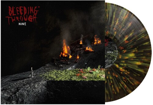 (PRE-ORDER) Bleeding Through-Nine (Forest Green, Orange & Yellow Splatter Vinyl) (LP)