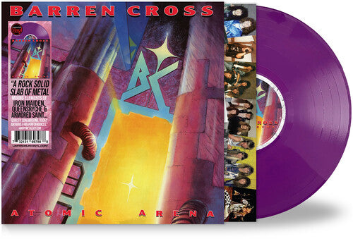 (PRE-ORDER) Barren Cross-Atomic Arena (Purple Vinyl) (LP)