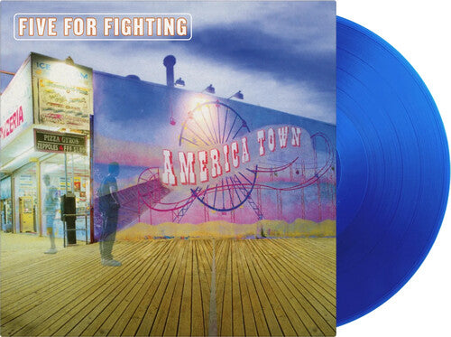 (PRE-ORDER) Five For Fighting-America Town (Blue Vinyl) (LP)