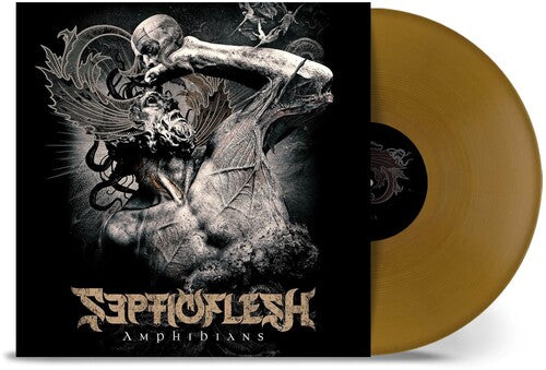 (PRE-ORDER) Septicflesh-Amphibians (Gold Vinyl) (LP)