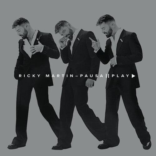 (PRE-ORDER) Ricky Martin-Pausa + Play (White & Gray Vinyl) (LP)