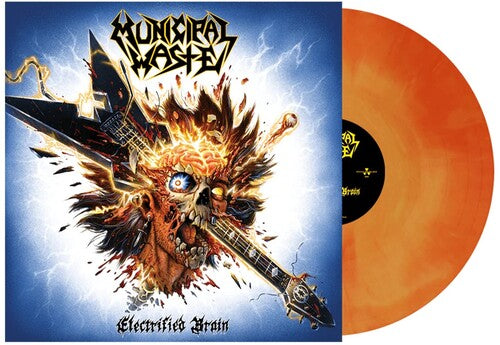 (PRE-ORDER) Municipal Waste-Electrified Brain (Orange Swirl Vinyl) (LP)