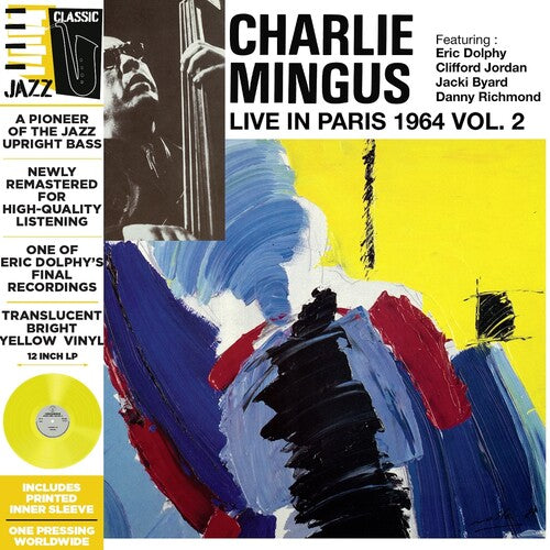 Charlie Mingus-Live In Paris, 1964 Vol. 2 (Yellow Vinyl) (LP)