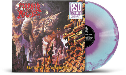 Morbid Angel-Gateways To Annihilation (INEX) (Purple & Blue Vinyl) (Anniversary Edition) (LP)