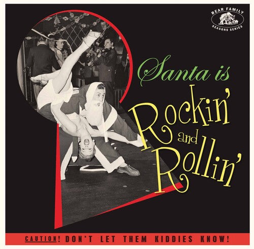 Various Artists-Santa Is Rockin' And Rollin' (Red LP)