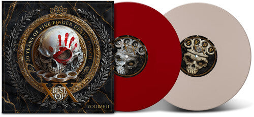 Five Finger Death Punch-Best Of-Volume 2 (INEX) (Anniversary Edition) (Red & White Vinyl) (2XLP)