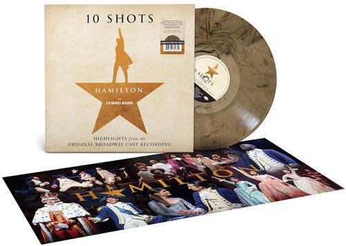 Lin-Manuel Miranda-Hamilton: 10 Shots (Highlights From The Original Broadway Cast Recording) (Cabinet's Battle Vinyl) (Tan Smoke Vinyl) (LP)