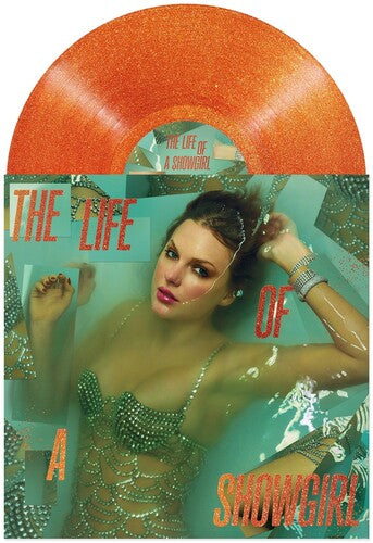 Taylor Swift-The Life Of A Showgirl (Orange Glitter Vinyl) (LP)