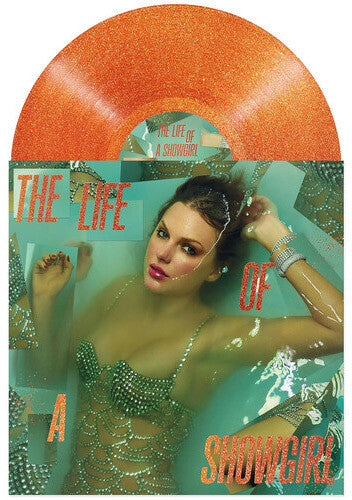 Taylor Swift-The Life Of A Showgirl (Orange Glitter Vinyl) (LP)