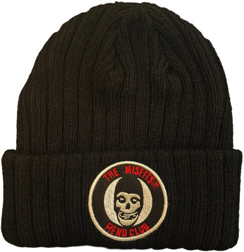 Beanie: Misfits-Fiend Club Patch