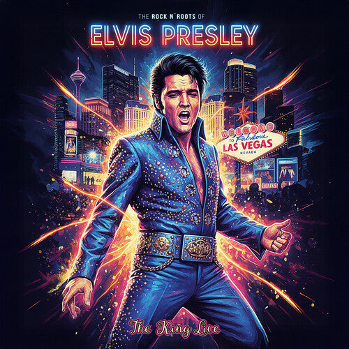 (PRE-ORDER) Elvis Presley-The Rock N Roots Of (Blue Vinyl) (LP)