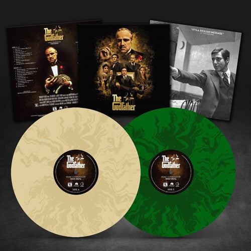 (PRE-ORDER) Nino Rota-The Godfather (Original Soundtrack) (Green & Cream Vinyl) (2XLP)