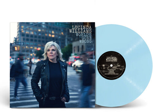 (PRE-ORDER) Lucinda Williams-Worlds Gong Wrong (INEX) (Light Blue Vinyl) (LP)