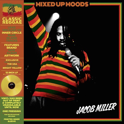 (PRE-ORDER) Jacob Miller-Mixed Up Moods (Yellow Vinyl) (LP)