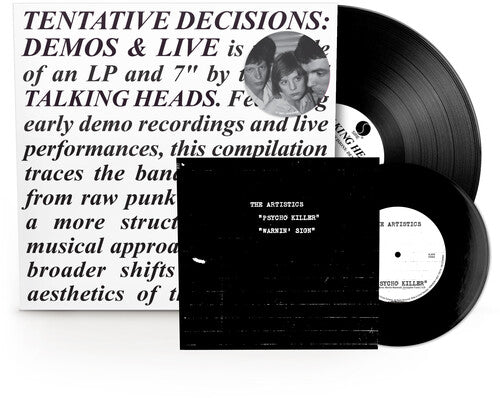 (PRE-ORDER) The Talking Heads-Tentative Decisions: Demos & LIve (LP+7")