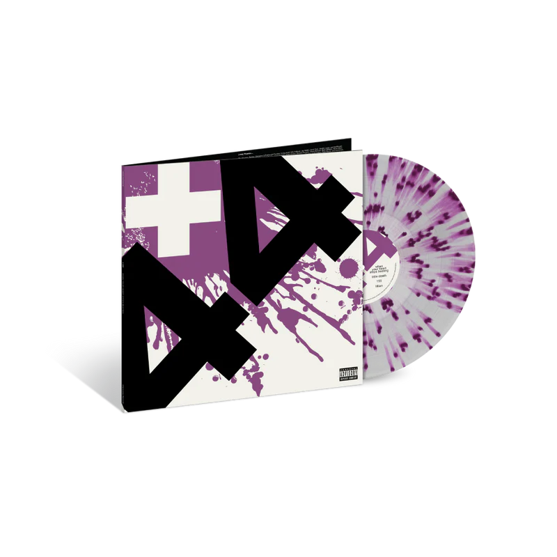 +44 - When Your Heart Stops Beating (LP) (Clear With Purple Splatter)