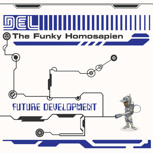 (PRE-ORDER) Del The Funky Homosapien-Future Development (Blue & Silver Vinyl) (2XLP)