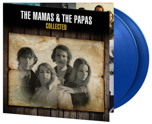 (PRE-ORDER) The Mamas & The Papas-Collected (Blue Vinyl) (2XLP)