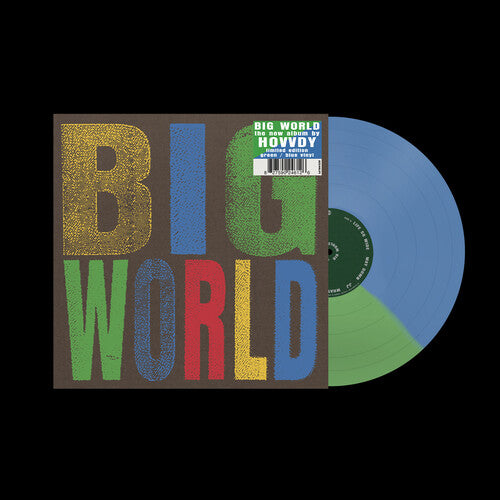 (PRE-ORDER) Hovvdy-Big World (INEX) (Green & Blue Split Vinyl) (LP)