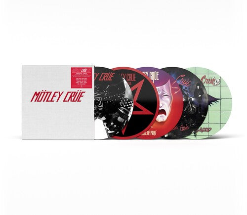 (PRE-ORDER) Moetley Crue-Crucial Cure (45th Anniversary) (5 Pitcture Disc LP Box Set)
