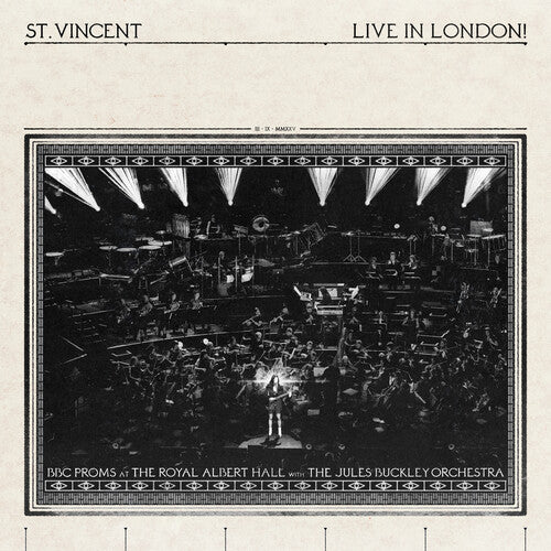 (PRE-ORDER) St. Vincent-Live In London! (BBC Proms At The Royal Albert Hall) (2XLP)