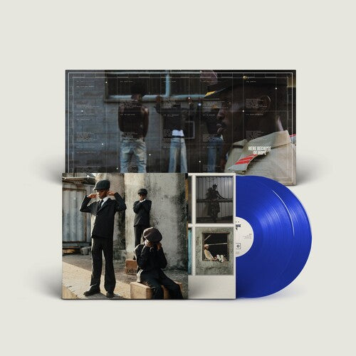 (PRE-ORDER) Ezra Collective-Here Because Of Hope (Blue Vinyl) (2XLP)