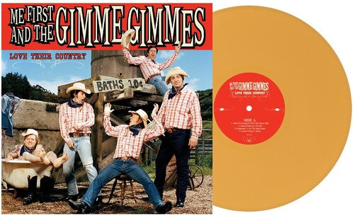 (PRE-ORDER) Me First And The Gimme Gimmes-Love Their Country (Mustard Yellow Vinyl) (LP)