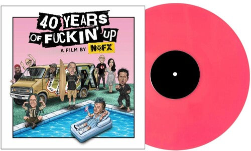 (PRE-ORDER) NOFX-40 Years Of F***in' Up Soundtrack (Pink Vinyl) (LP)