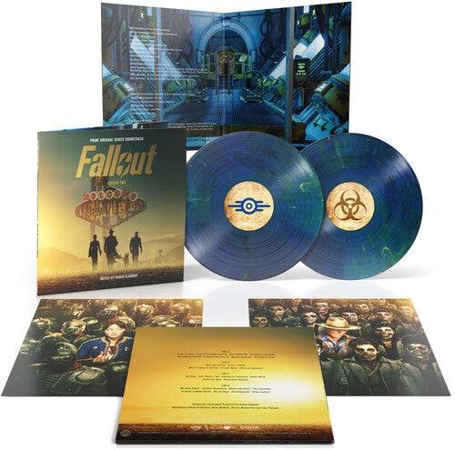 (PRE-ORDER) Ramin Djawadi-Fallout Season 2 Soundtrack (Gold & Blue Vinyl) (2XLP)