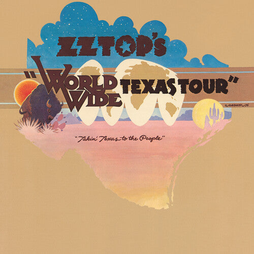 (PRE-ORDER) ZZ Top-World Wide Texas Tour (LP)