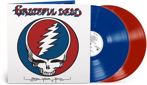(PRE-ORDER) The Grateful Dead-Steal Your Face (Red & Blue Vinyl) (2XLP)