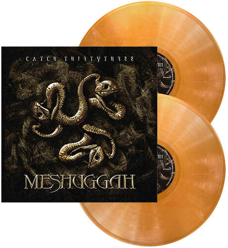 (PRE-ORDER) Meshuggah-Catch Thirtythree (Gold & White Marble Vinyl) (2XLP)