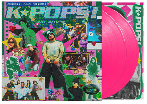 (PRE-ORDER) Anderson Paak-K-Pops: The Album (Pink Vinyl) (2XLP)