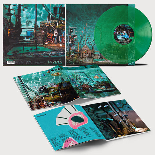 (PRE-ORDER) Bodega-All Inside Aquarium (INEX) (Transparent Green Vinyl) (LP)