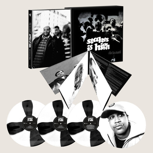 (PRE-ORDER) De La Soul-Stakes Is High (Black/White Vinyl) (4XLP)