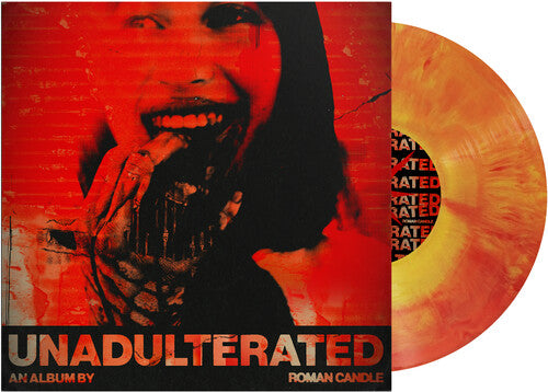 (PRE-ORDER) Roman Candle-Unadulterated (Red/Yellow Vinyl) (LP)