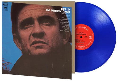 (PRE-ORDER) Johnny Cash-Hello, I'm Johnny Cash (Blue Vinyl) (LP)