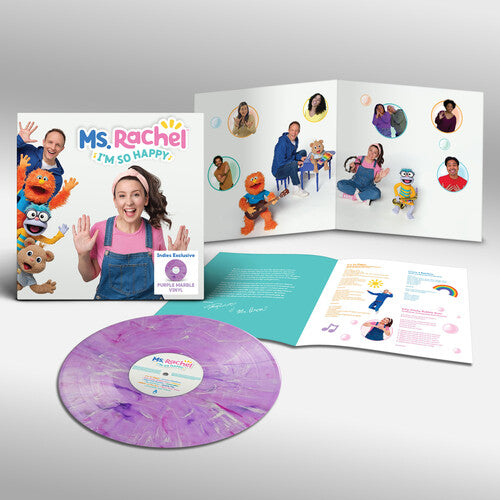 (PRE-ORDER) Ms Rachel-I'm So Happy (INEX) (Purple Marble Vinyl) (LP)