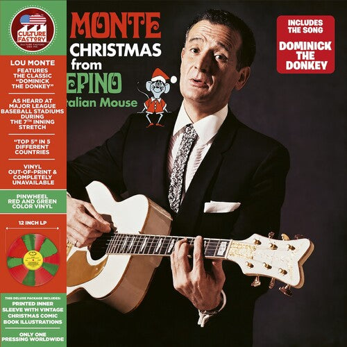(PRE-ORDER) Lou Monte-Merry Christmas From Pepino The Italian Mouse (Colored Vinyl) (LP)