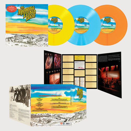 (PRE-ORDER) The Marshall Tucker Band-The Marshall Tucker Band, Expanded Edition (Blue/Orange/Yellow Vinyl) (3XLP)