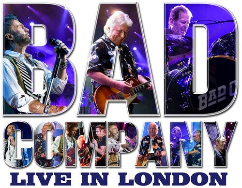 (PRE-ORDER) Bad Company-Live In London (Blue Vinyl) (2XLP)