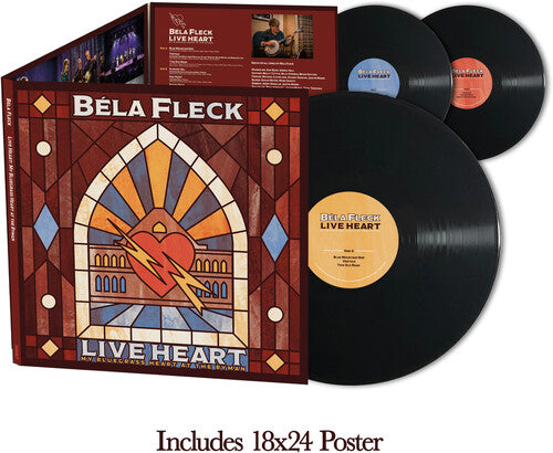 (PRE-ORDER) Bela Fleck-Live Heart: My Bluegrass Heart At The Ryman (3XLP)