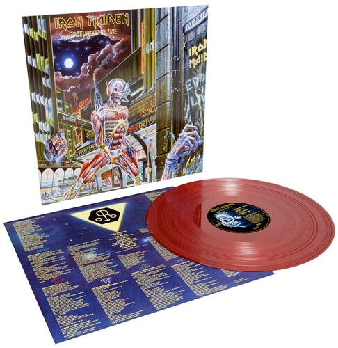 (PRE-ORDER) Iron Maiden-Somwhere In Time (40th Anniversary Red LP)
