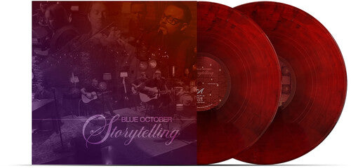 (PRE-ORDER) Blue October-Storytelling (INEX) (Red Marble Vinyl) (2XLP)