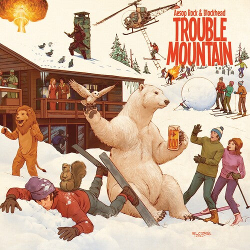 (PRE-ORDER) Aesop Rock & Blockhead-Trouble Mountain (2XLP)