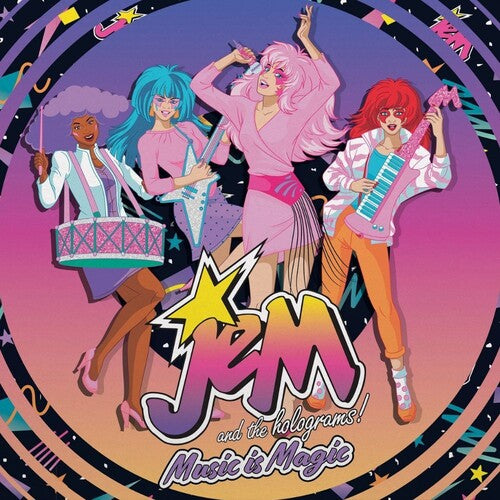 (PRE-ORDER) Jem And The Holograms-Music Is Magic (Blue Vinyl) (LP)
