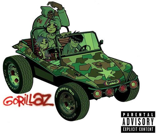 (PRE-ORDER) Gorillaz-Gorillaz (Green & Brown Vinyl) (2XLP)