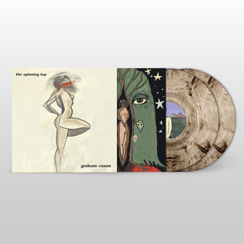 (PRE-ORDER) Graham Coxon-The Spinning Top (INEX) (Black/Clear Marble) (2XLP)