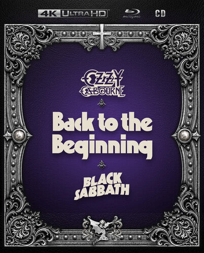 (PRE-ORDER) Ozzy Osbourne & Black Sabbath-Back To The Beginning (3 Disc CD/Blu-Ray/4K)